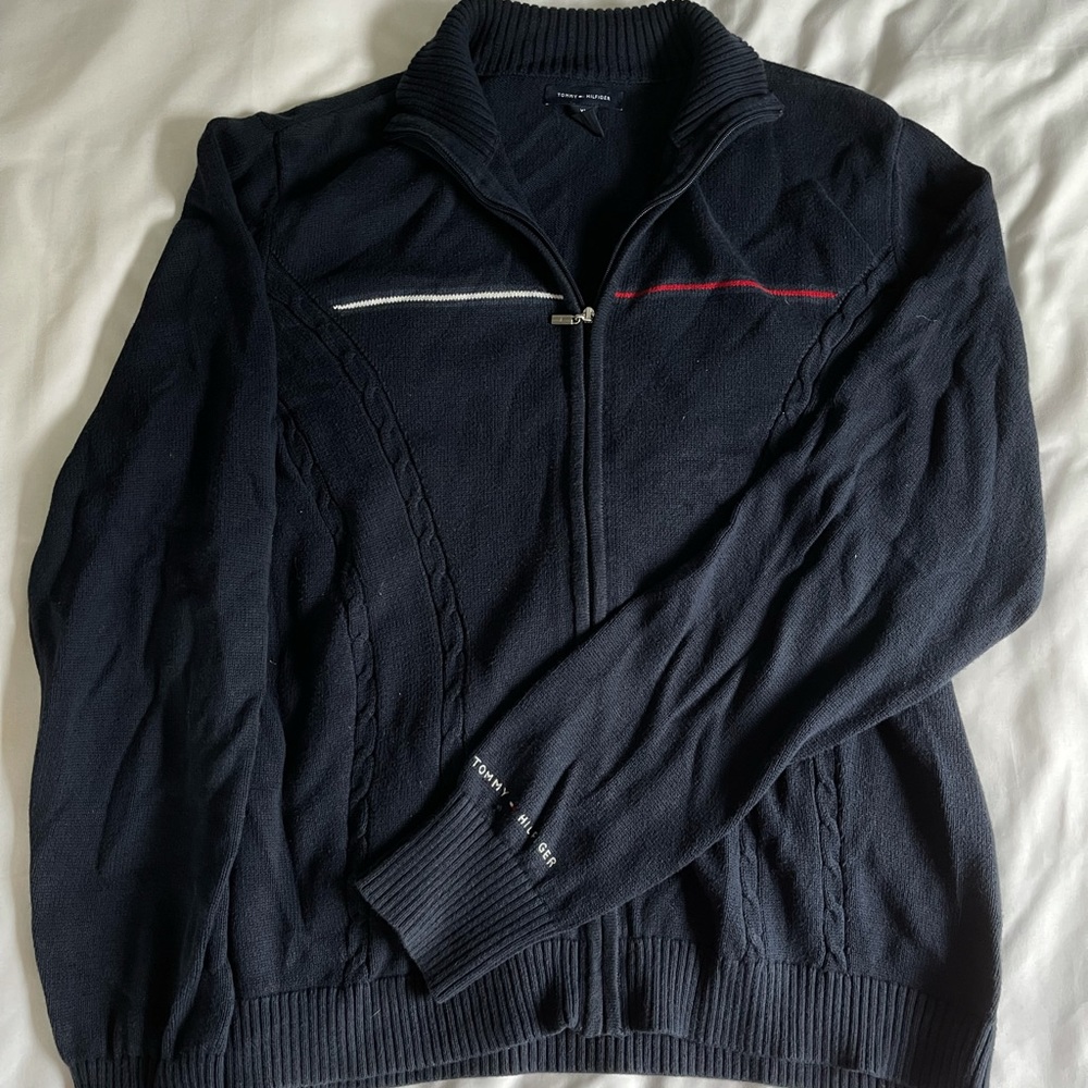 Tommy Hilfiger Men’s Zip Up Sweater